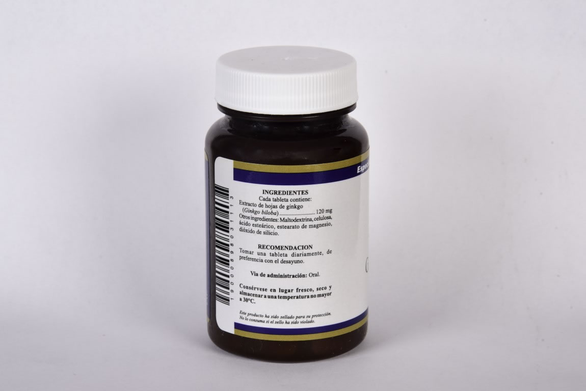 Ginkgo biloba tabletas Natures Sunshine Santo Remedio Panamá